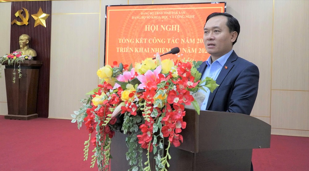 Đảng bộ Sở Khoa học và Công nghệ phát động phong trào thi đua “Đoàn kết - Kỷ cương- Đổi mới - Sáng tạo - Hiệu quả”